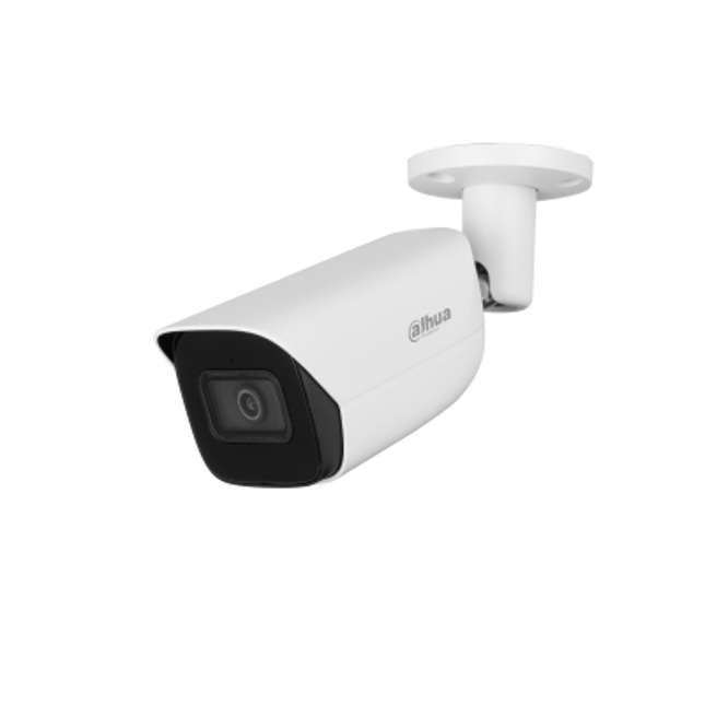 Kamerë Sigurie IP 8MP Dahua IPC-HFW3841E-S-S2 WizSense 4K me mikrofon, Smart IR 30m, AI SMD 4.0, PoE dhe IP67.