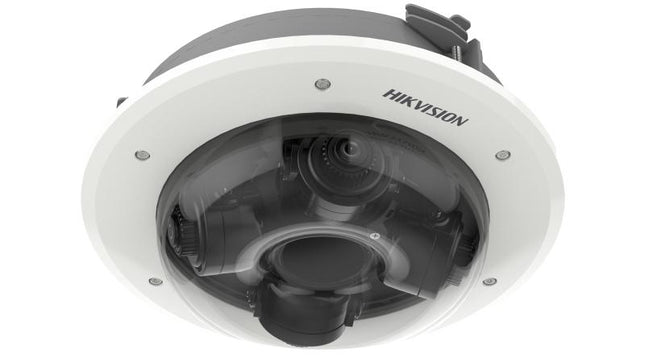 Kamerë Sigurie IP Hikvision DS-2CD6D54G1-ZS/RC PanoVu, 4 lente 5MP, pamje 360°, WDR 120dB, PoE, IP67 dhe IK10.