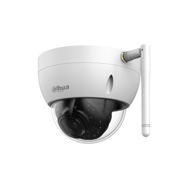 Kamerë Sigurie IP WiFi 4MP Dahua IPC-HDBW1435E-W-S2 Dome, IR 30m, microSD 256GB, IP67 IK10.