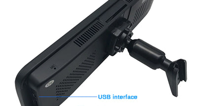 Kamerë Sigurie Makine 4G 4 Kanale 360° S124CH4G me ekran 12" FHD, Android, GPS, ADAS, monitorim 24/7 nga telefoni dhe MicroSD deri 512GB.