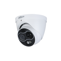 Kamerë Sigurie Termike IP Dahua DHI-TPC-DF1241 S8, 4MP, sensor termik 256×192, AI, alarm, IR 30m, PoE, IP67.