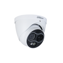 Kamerë Sigurie Termike IP Dahua DHI-TPC-DF1241 S8, 4MP, sensor termik 256×192, AI, alarm, IR 30m, PoE, IP67.