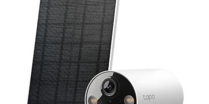 Kamerë WiFi Solare TP-Link Tapo 2K 3MP me panel diellor, Color Night Vision, Smart Person Detection, microSD deri në 512GB, mbrojtje IP65 ndaj ujit dhe pluhurit, instalim pa kabllo dhe monitorim të ambienteve të jashtme, ideale për shtëpi dhe biznese në Shqipëri. 