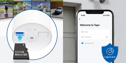 Kamerë WiFi Solare TP-Link Tapo 2K 3MP me panel diellor, Color Night Vision, Smart Person Detection, microSD deri në 512GB, mbrojtje IP65 ndaj ujit dhe pluhurit, instalim pa kabllo dhe monitorim të ambienteve të jashtme, ideale për shtëpi dhe biznese në Shqipëri. 