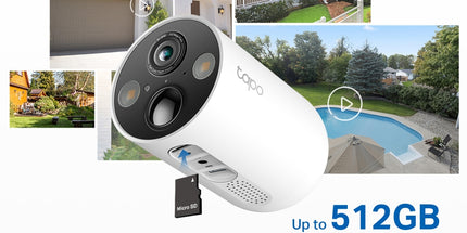 Kamerë WiFi Solare TP-Link Tapo C425 Kit 2K 3MP me panel diellor, bateri me autonomi deri në 300 ditë, Color Night Vision, AI për zbulimin e personave, automjeteve dhe kafshëve, instalim pa kabllo, ruajtje me microSD dhe mbrojtje IP66, ideale për sigurinë e shtëpisë dhe biznesit në Shqipëri. 