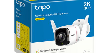 Kamerë WiFi TP-Link Tapo C320WS V2 2K për ambiente të jashtme me Color Night Vision, AI për zbulimin e njerëzve dhe automjeteve, lidhje WiFi ose Ethernet, zona të personalizuara monitorimi dhe menaxhim nga aplikacioni Tapo, ideale për sigurinë e shtëpisë dhe biznesit në Shqipëri. 