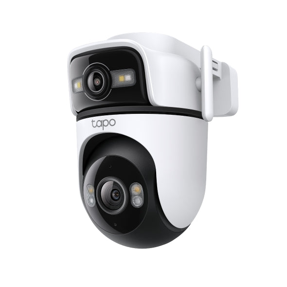 Kamerë WiFi TP-Link Tapo C545D 2K 3MP me dy lente, PTZ, Smart Tracking, Smart Focus, Smart Night Vision, AI për zbulimin e personave, automjeteve dhe kafshëve, audio me dy drejtime, Ethernet, ruajtje microSD deri në 512GB, mbrojtje IP66 dhe kontroll nga aplikacioni Tapo, ideale për monitorimin e shtëpive dhe bizneseve në Shqipëri. 