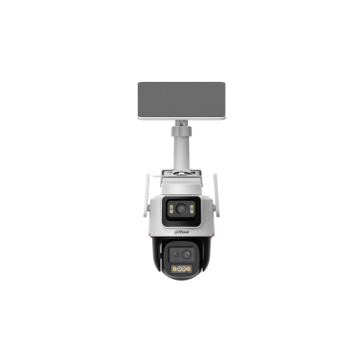Kamera 4G Dahua DH-IPC-PTS2649C-3E3Z-4GB20 Dual Lens 3MP+3MP WizColor Solar me Hybrid Zoom 6x, Auto Tracking, SMD 3.0, bateri 65Wh, panel diellor 8W, DMSS dhe IP66 në Shqipëri