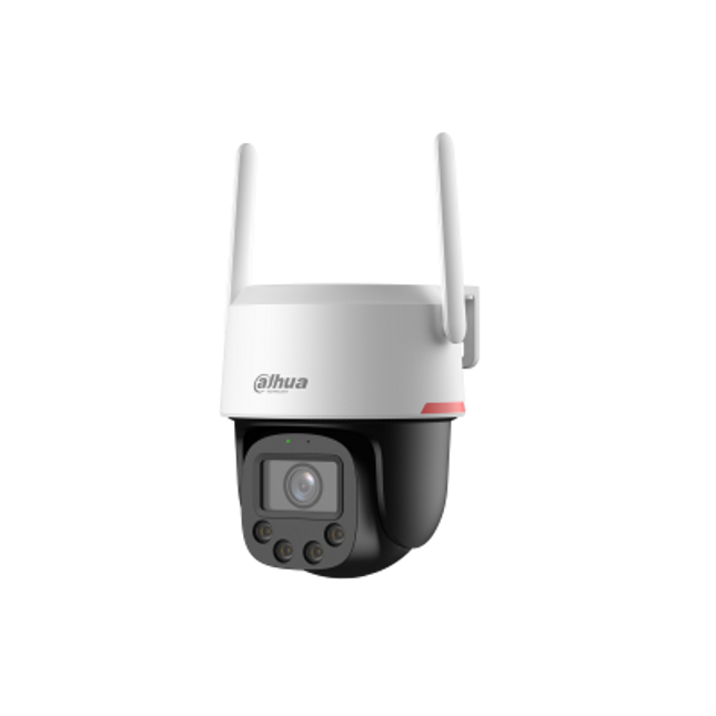 Kamera 4G Dahua DH-P4F-PV-4G 4MP WizColor Pan Tilt 360° me AI Human Vehicle Detection, Auto Tracking, Two-Way Talk, dritë nate 30m, Micro SD 256GB, DMSS dhe IP66 në Shqipëri