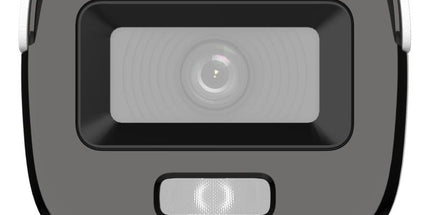 Kamera Hikvision DS-2CE10DF3T-FS 2MP ColorVu Audio Bullet Full HD 1080P me teknologji ColorVu 24/7, White Light deri në 20 metra, mikrofon të integruar, True WDR 130dB, IP67, kamerë sigurie profesionale për shtëpi, biznese, magazina, parkingje dhe ambiente të jashtme në Shqipëri | AlbaStore