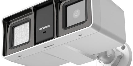 Kamera Hikvision DS-2CE18D0T-LFS 2MP Dual Light Audio Bullet Full HD 1080P me Smart Hybrid Light, IR Night Vision deri në 60 metra, White Light deri në 60 metra, mikrofon të integruar, IP67, kamerë sigurie profesionale për shtëpi, biznese, magazina, parkingje dhe ambiente të jashtme në Shqipëri | AlbaStore