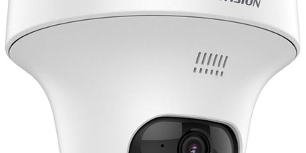 Kamera Hikvision DS-2CE70D0T-PTLTS 2MP PT Full HD me Two-Way Audio, Smart Hybrid Light, IR Night Vision deri në 25 metra, White Light 20 metra, mikrofon dhe altoparlant të integruar, kamerë sigurie profesionale për shtëpi, biznese dhe ambiente të jashtme në Shqipëri | AlbaStore 
