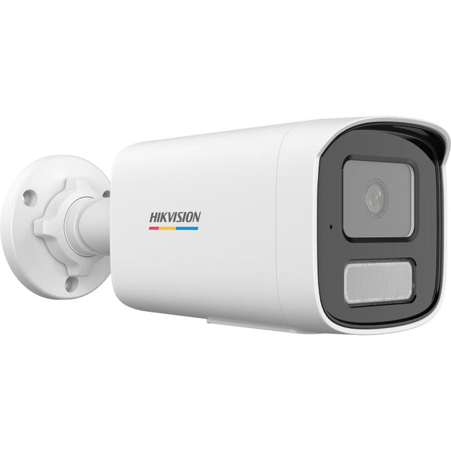 Kamera IP Hikvision DS-2CD1T67G2H-LIUF 6MP ColorVu me Smart Hybrid Light 50m, Human Vehicle Detection, lente F1.0, mikrofon të integruar, WDR 120dB, PoE dhe IP67 për kamera sigurie në Shqipëri 