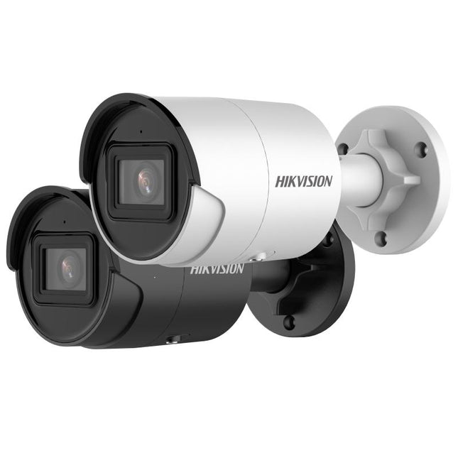 Kamera IP Hikvision DS-2CD2083G2-IU 8MP 4K AcuSense Bullet me Human Vehicle Detection, Deep Learning, mikrofon të integruar, Smart IR 40m, Face Detection, WDR 120dB, Micro SD 512GB, PoE dhe IP67 për kamera sigurie në Shqipëri