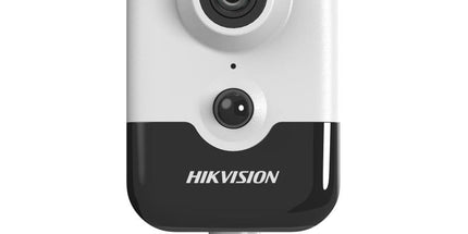 Kamera IP Hikvision DS-2CD2463G2-I Cube 6MP AcuSense me Two-Way Audio, mikrofon dhe altoparlant, PIR 8m, Human Vehicle Detection, IR 10m, WDR 120dB, Micro SD 512GB dhe PoE për kamera sigurie në Shqipëri 