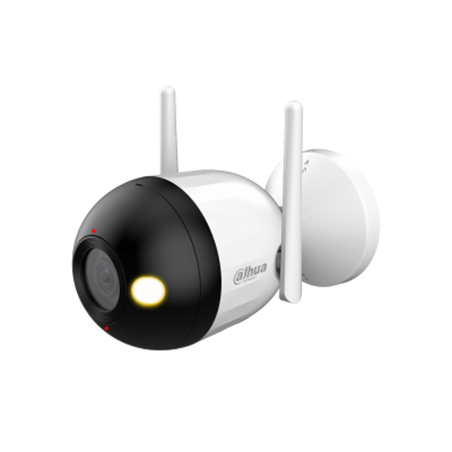 Kamera WiFi Dahua DH-F2C-PV 2MP Full HD Bullet me AI Human Detection, Smart Dual Light, Two-Way Talk, alarm me dritë dhe zë, Micro SD 256GB, DMSS dhe IP67 në Shqipëri 