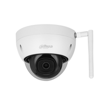Kamera WiFi Dahua DH-IPC-HDBW1430DE-SW 4MP Dome me Smart IR 30m, WiFi 2.4GHz, Micro SD 256GB, trup metalik, IP67 dhe IK10 për kamera sigurie në Shqipëri 
