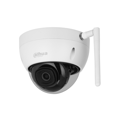 Kamera WiFi Dahua DH-IPC-HDBW1430DE-SW 4MP Dome me Smart IR 30m, WiFi 2.4GHz, Micro SD 256GB, trup metalik, IP67 dhe IK10 për kamera sigurie në Shqipëri 