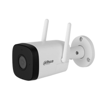 Kamera WiFi Dahua DH-IPC-HFW1430DT-STW 4MP Bullet me Dual Antenna WiFi deri 150m, Two-Way Audio, mikrofon, altoparlant, IR 30m, Micro SD 256GB dhe IP67 në Shqipëri 