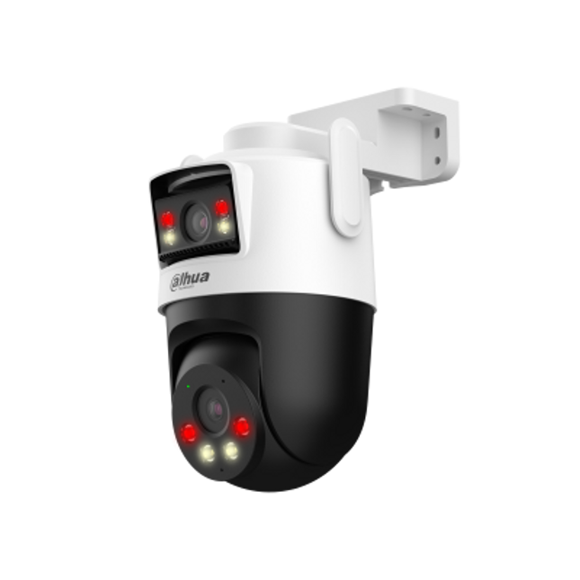 Kamera WiFi Dahua DH-P3D-3F-PV Dual Lens 3MP+3MP Outdoor me Pan Tilt, AI Human dhe Vehicle Detection, Auto Tracking, Smart Dual Light, WiFi 6, DMSS dhe IP66 në Shqipëri