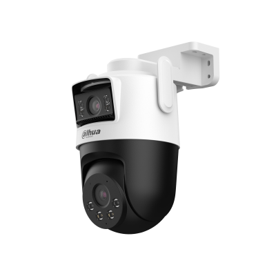 Kamera WiFi Dahua DH-P3D-3F-PV Dual Lens 3MP+3MP Outdoor me Pan Tilt, AI Human dhe Vehicle Detection, Auto Tracking, Smart Dual Light, WiFi 6, DMSS dhe IP66 në Shqipëri