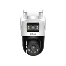 Kamera WiFi Dahua DH-P3D-3F-PV Dual Lens 3MP+3MP Outdoor me Pan Tilt, AI Human dhe Vehicle Detection, Auto Tracking, Smart Dual Light, WiFi 6, DMSS dhe IP66 në Shqipëri