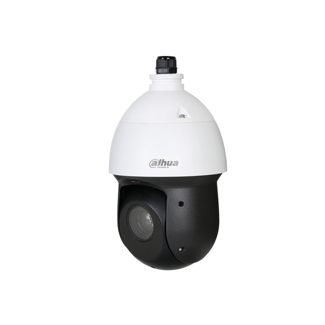 Kamera sigurie Dahua DH-SD49225T-HN PTZ IP 2MP me zoom optik 25x, shikim nate infrared 100m, teknologji Starlight dhe mbrojtje IP66 për ambiente të jashtme
