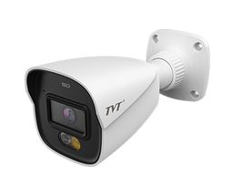 Kamera sigurie TVT TD-9481S4L-C 8MP 4K Bullet me PoE, IR 30m dhe White Light IP67 per biznese dhe shtepi ne Shqiperi