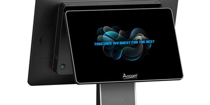 Kasë POS OCOM POS-1566 me ekran me prekje 15.6 inç Full HD, procesor Intel Core i5, Windows 10/11, trup alumini super i hollë, WiFi, LAN, HDMI dhe USB, ideale për markete, supermarkete, restorante, farmaci, hotele dhe biznese në Shqipëri.