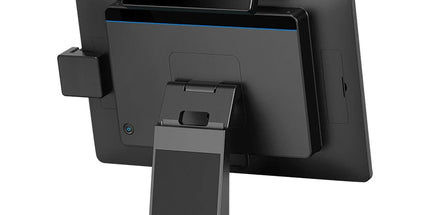 Kasë POS OCOM POS-1566 me ekran me prekje 15.6 inç Full HD, procesor Intel Core i5, Windows 10/11, trup alumini super i hollë, WiFi, LAN, HDMI dhe USB, ideale për markete, supermarkete, restorante, farmaci, hotele dhe biznese në Shqipëri.