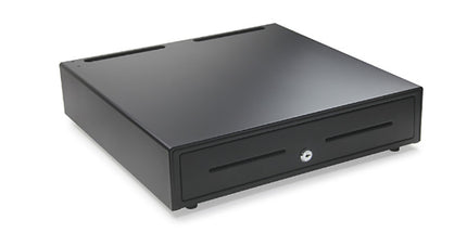 Kasë lekësh profesionale heavy-duty OCOM ECD-460S me 5 ndarje kartëmonedhash dhe 8 ndarje monedhash, strukturë metalike të fortë për markete të mëdha dhe POS në Shqipëri.