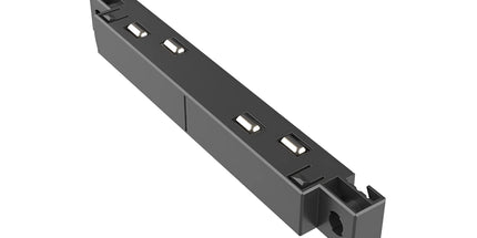 Lidhës drejtë për shinë magnetike 48V Braytron BY41-90011, konektor për bashkimin e shinave magnetike Track Lighting, ngjyrë e zezë, IP20 – Braytron Shqipëri