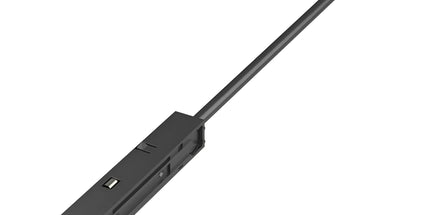 Lidhës furnizimi për shinë magnetike 48V Braytron BY41-90031 me kabllo, konektor për sistem ndriçimi Track Lighting, ngjyrë e zezë, Class III dhe IP20 – Braytron Shqipëri
