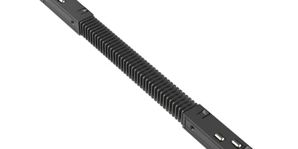 Lidhës këndor fleksibël për shinë magnetike 48V Braytron BY41-90021, konektor për lidhjen e shinave magnetike Track Lighting, ngjyrë e zezë, IP20 – Braytron Shqipëri