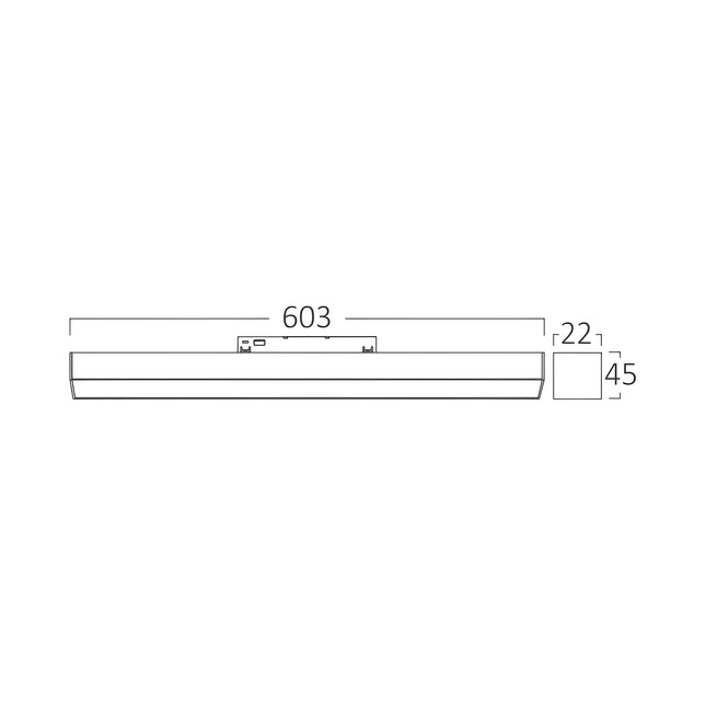 Llambë LED lineare për shinë magnetike Braytron BD60-00681, 18W 48V 3IN1, 1200 lumen, CRI ≥95, kënd ndriçimi 120°, e zezë – ndriçim magnetik Braytron Shqipëri