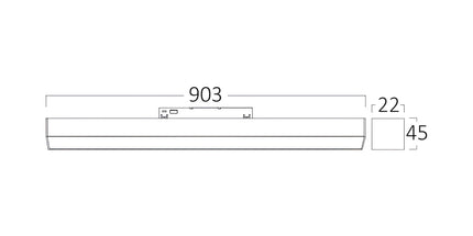 Llambë LED lineare për shinë magnetike Braytron BD60-00981, 30W 48V 3IN1, 1800 lumen, CRI ≥95, kënd ndriçimi 120°, e zezë – ndriçim magnetik Braytron Shqipëri