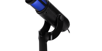 Mikrofon Xtrike Me XMC-03 USB RGB me kapje omnidireksionale dhe dizajn rrotullues për gaming dhe komunikim online.