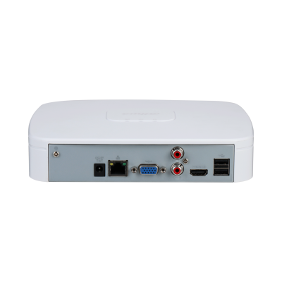 NVR 4 Kanale Dahua DHI-NVR4104-EI WizSense, kamera IP deri 16MP, AI SMD Plus, HDMI 4K dhe HDD deri 16TB.