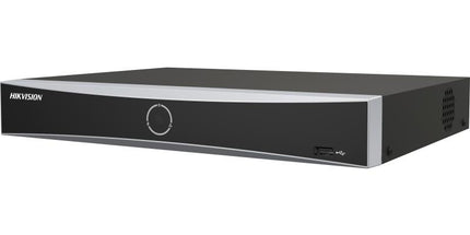 NVR Hikvision DS-7608NXI-K1 8 kanale AcuSense 4K për kamera IP, regjistrim deri 12MP, Human Vehicle Detection, Motion Detection 2.0, Facial Recognition, H.265+, HDD deri 10TB dhe Hik-Connect për kamera sigurie në Shqipëri