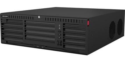 NVR Hikvision DS-9632NI-M16/R 32 kanale 8K për kamera IP deri 32MP, 16 SATA, RAID 0 1 5 6 10, furnizim redundant, 320Mbps, Dual 4K, ANPR, People Counting dhe Hik-Connect për sisteme kamera sigurie në Shqipëri
