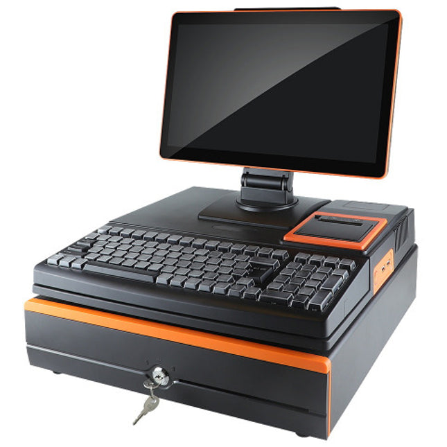 POS Touchscreen Dual Screen 15 Inch DMax S-589P me Intel Core i3, 8GB RAM, SSD 120GB, dy ekrane Touch dhe printer termik 58mm të integruar.     DMax S-589P Dual Screen Touch P…