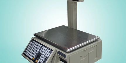 Peshore Elektronike me Printer Barkodi 6/15/30kg TM-F për market, me 16 formate etiketash, software menaxhimi, USB, Serial, LAN dhe WiFi opsional.     (TM-F) Barcode Printing Scale