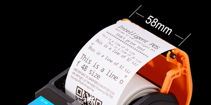 Printer Faturash portativ Q6 me printer termik të integruar, Android 11, NFC, WiFi, Bluetooth, procesor 4-Core, 2GB RAM, 32GB memorie dhe bateri 3200mAh, ideal për markete, restorante, farmaci, korrierë dhe biznese në Shqipëri.