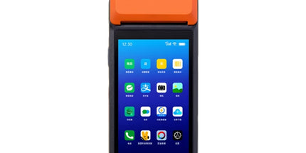 Printer Faturash portativ Q6 me printer termik të integruar, Android 11, NFC, WiFi, Bluetooth, procesor 4-Core, 2GB RAM, 32GB memorie dhe bateri 3200mAh, ideal për markete, restorante, farmaci, korrierë dhe biznese në Shqipëri.