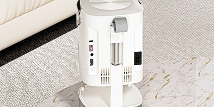 Projektor portativ HD Moxom MX-PJ09, mini projektor për filma dhe prezantime me HDMI dhe ekran deri 120 inch në Shqipëri.