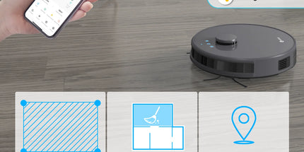 Robot fshesë Lefant M1 me navigim inteligjent dhe aspirim të fuqishëm për pastrim automatik të dyshemeve dhe qilimave në shtëpi