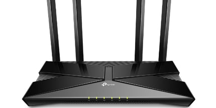 Router WiFi 6 Dual Band AX1500 TP-Link Archer AX10 me 1.5Gbps, 1201Mbps 5GHz + 300Mbps 2.4GHz, OFDMA, MU-MIMO, 4 antena, Gigabit dhe OneMesh.     Archer AX10 _ Router F (FTTH_ _…