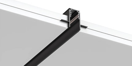 Shinë magnetike 3m 48V Braytron BY41-00131 prej alumini të zi për sistem ndriçimi magnetik Track Lighting, 3000×60×47.3 mm, Class III, IP20 – Braytron Shqipëri