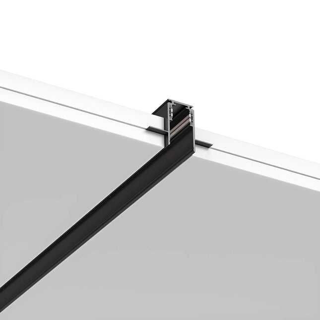 Shinë magnetike 3m 48V Braytron BY41-00131 prej alumini të zi për sistem ndriçimi magnetik Track Lighting, 3000×60×47.3 mm, Class III, IP20 – Braytron Shqipëri
