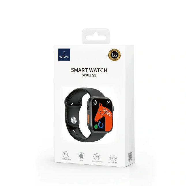 Smartwatch SSCJOR SW01 S9 me ekran 2.02 inch, bateri 300mAh dhe funksione sportive dhe inteligjente.